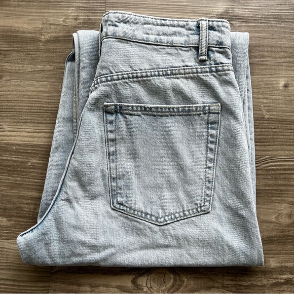 ZARA Light Blue Tailored Balloon Jeans - Picture 4 of 15